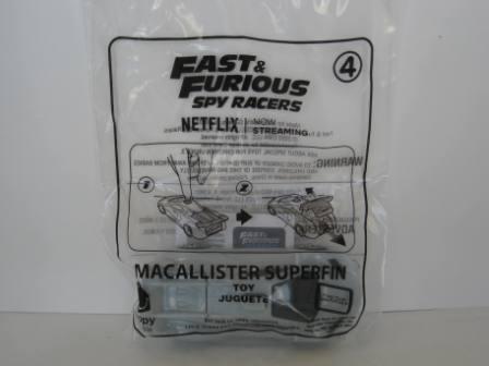 2020 McDonalds - #4 MacAllister Superfin - Fast & Furious Racers